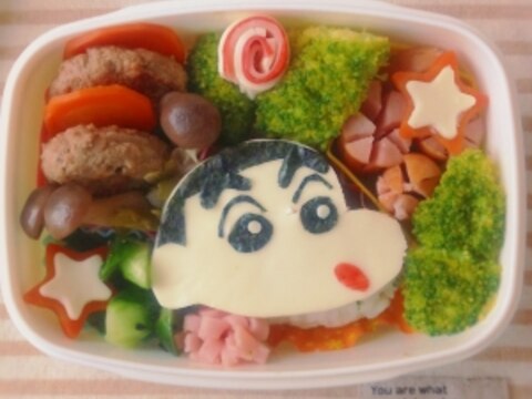 クレヨンしんちゃんお弁当（キャラ弁）